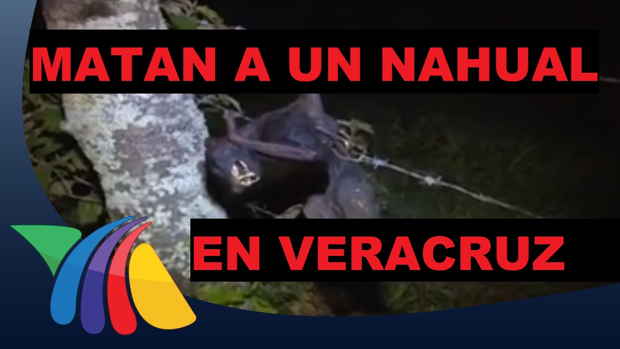 matan a un nahual en veracruz